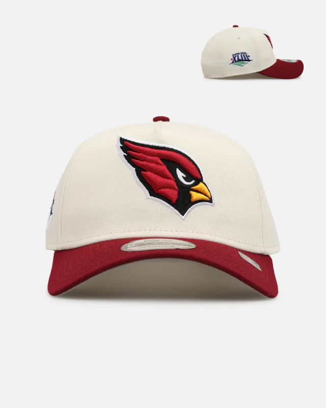 New Era Arizona Cardinals 'NFL Kickoff' 9FORTY A-Frame Snapback Chrome sold by Culture Kings