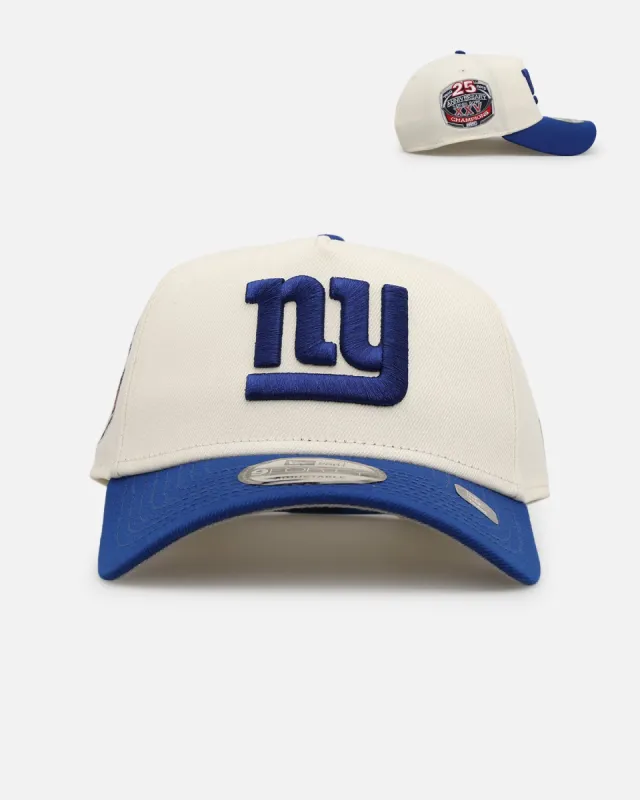 New Era New York Giants 'NFL Kickoff' 9FORTY A-Frame Snapback Chrome sold by Culture Kings