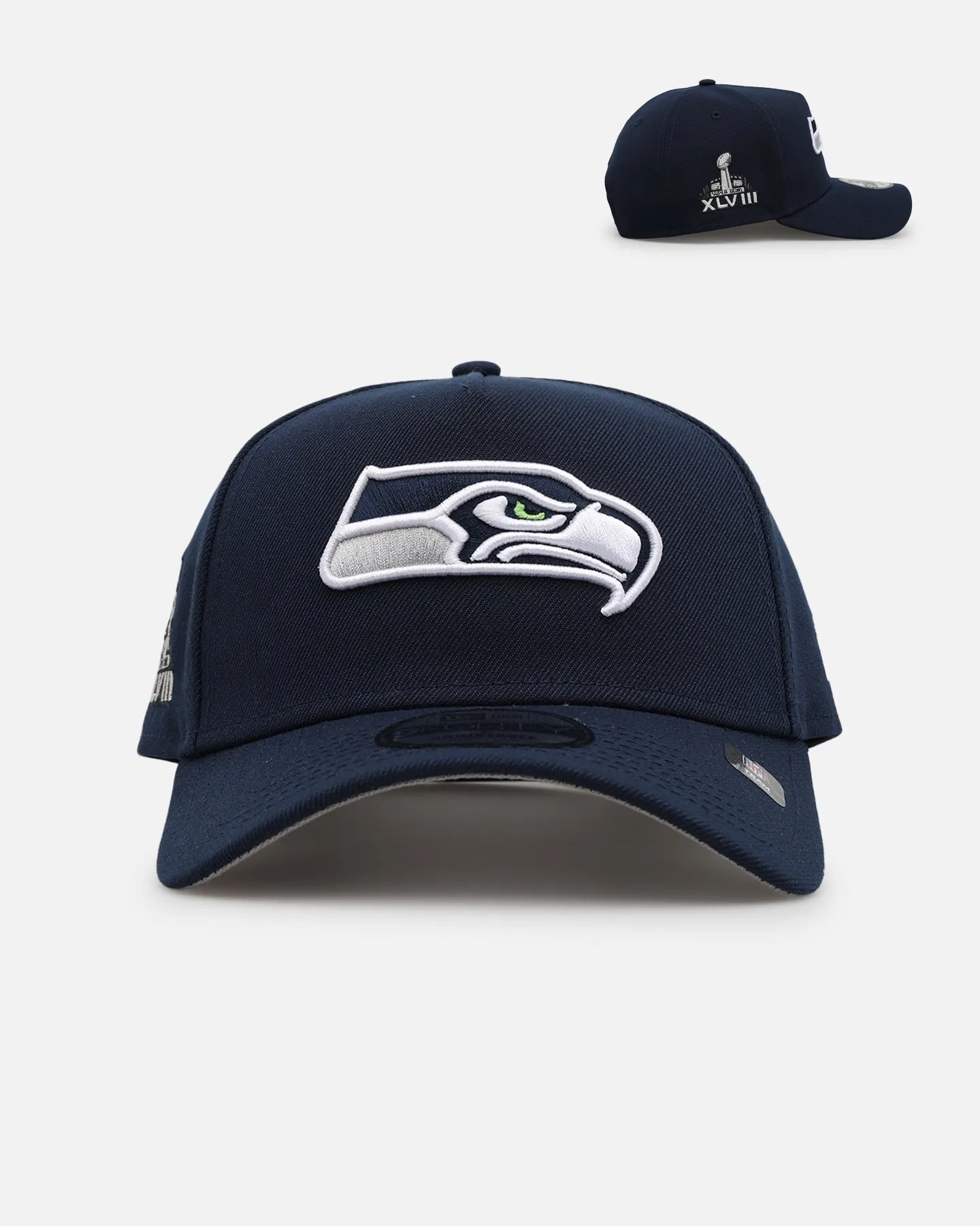 New Era Seattle Seahawks 'NFL Kickoff' 9FORTY A-Frame Snapback Navy sold by Culture Kings