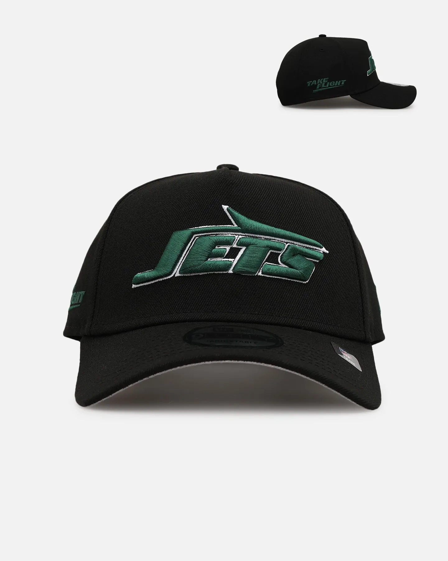 New Era New York Jets 'NFL Kickoff' 9FORTY A-Frame Snapback Black sold by Culture Kings