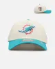 New Era Miami Dolphins 'NFL Kickoff' 9FORTY A-Frame Snapback Chrome sold by Culture Kings