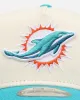 New Era Miami Dolphins 'NFL Kickoff' 9FORTY A-Frame Snapback Chrome sold by Culture Kings