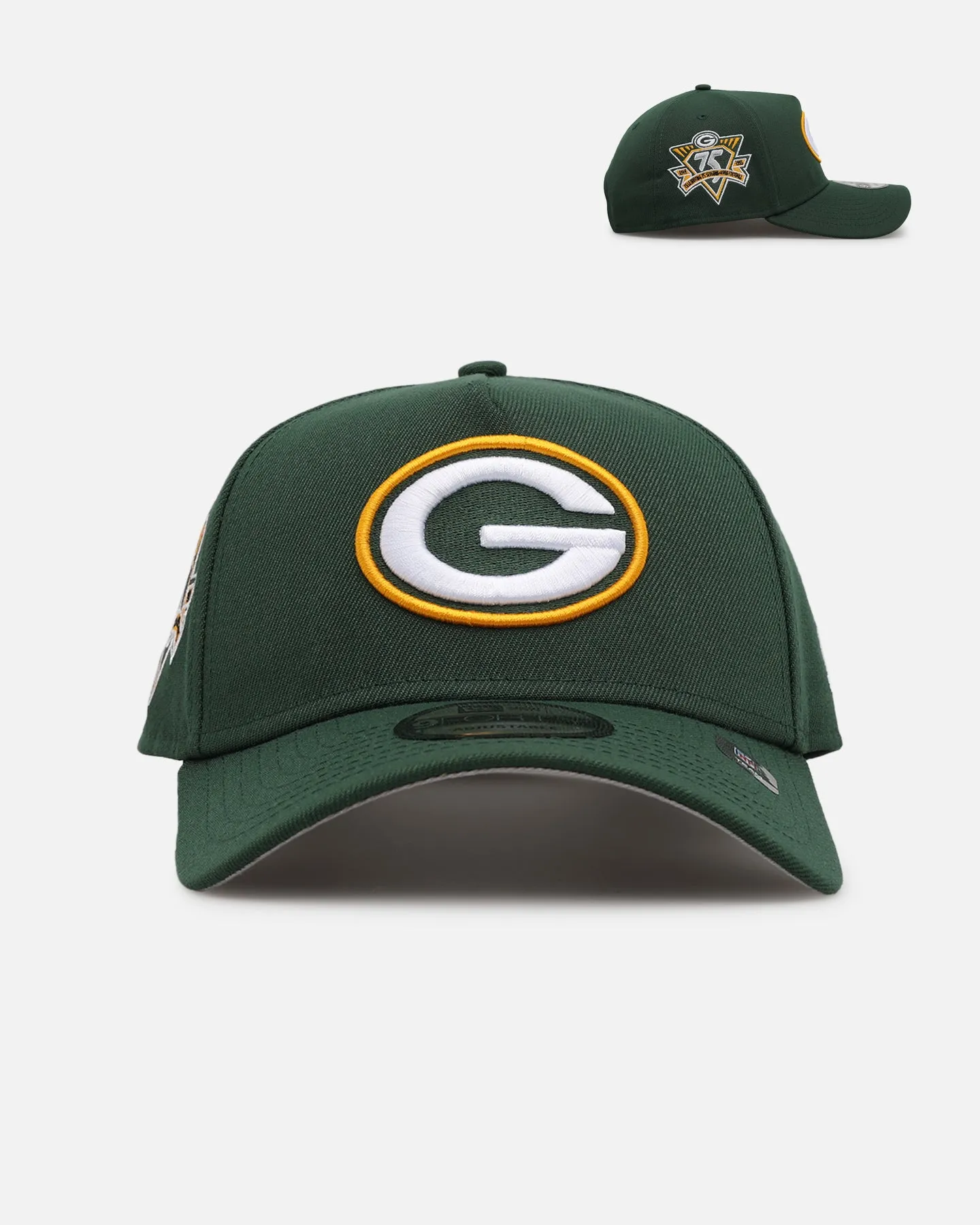 New Era Green Bay Packers 'NFL Kickoff' 9FORTY A-Frame Snapback Green sold by Culture Kings