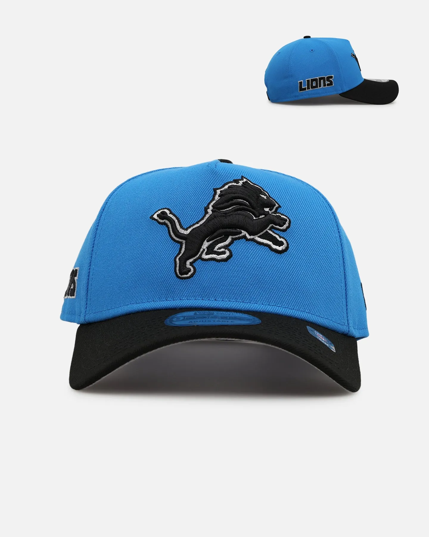 New Era Detroit Lions 'NFL Kickoff' 9FORTY A-Frame Snapback Blue/Black sold by Culture Kings