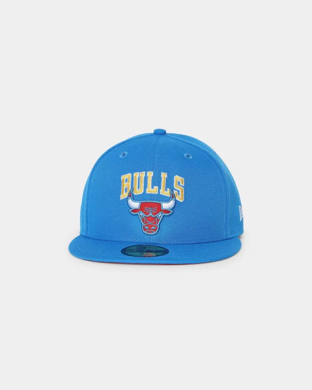 New Era Chicago Bulls 'Cereal Snapshot Blue' 59FIFTY Fitted Snap Shot Blue sold by Culture Kings