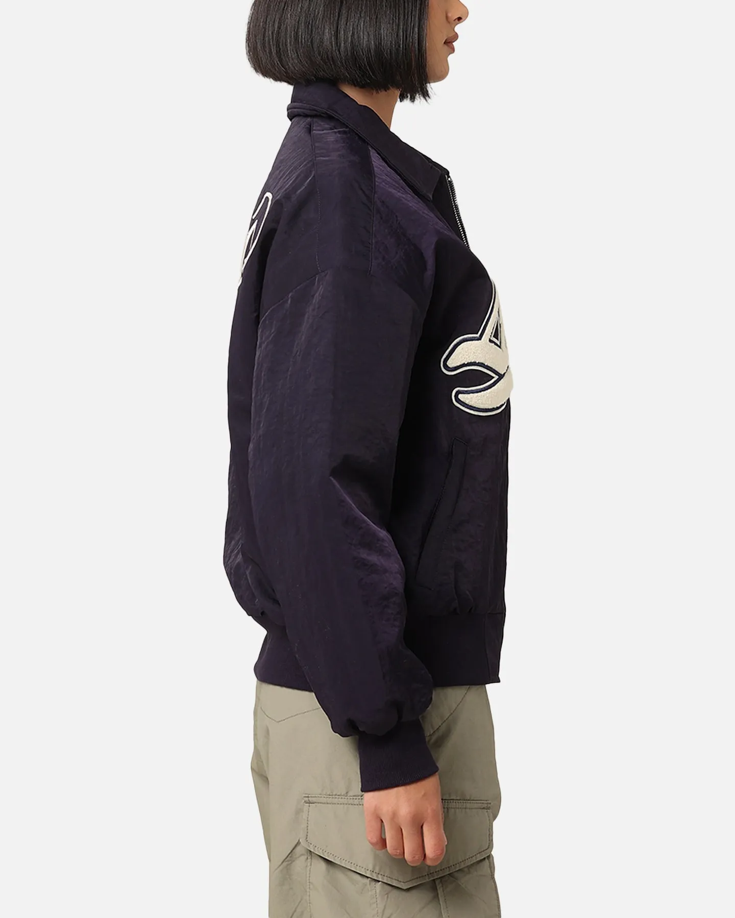 Loiter Pitch Varsity Jacket Navy sold by Culture Kings product image thumbnail 5
