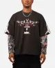 Loiter Seek N Destroy Long Sleeve T-Shirt Charcoal sold by Culture Kings