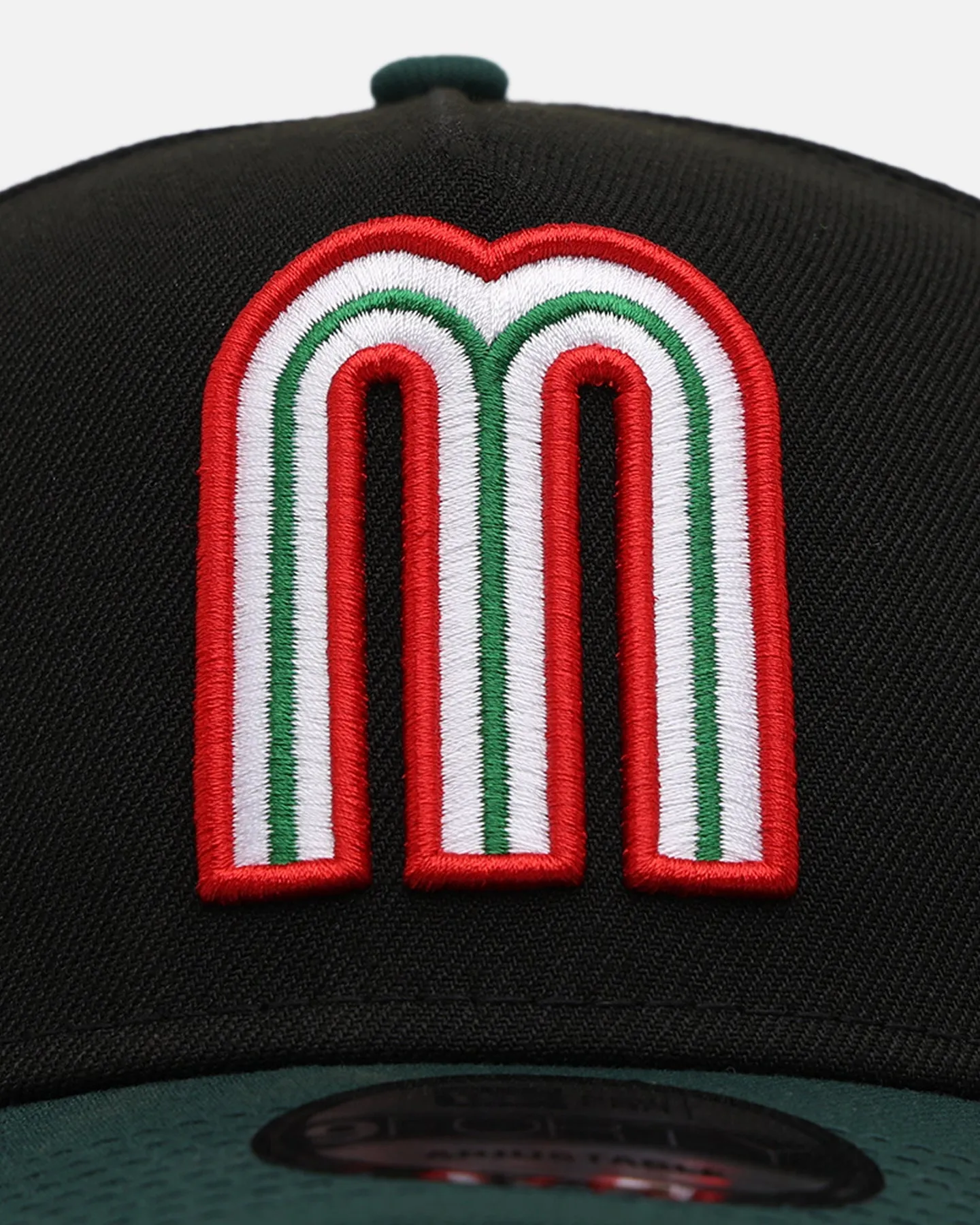 New Era Mexico National Baseball Team 'Mexico Variety Pack' 9FORTY A-Frame Snapback Black/Dark Green sold by Culture Kings product image thumbnail 5