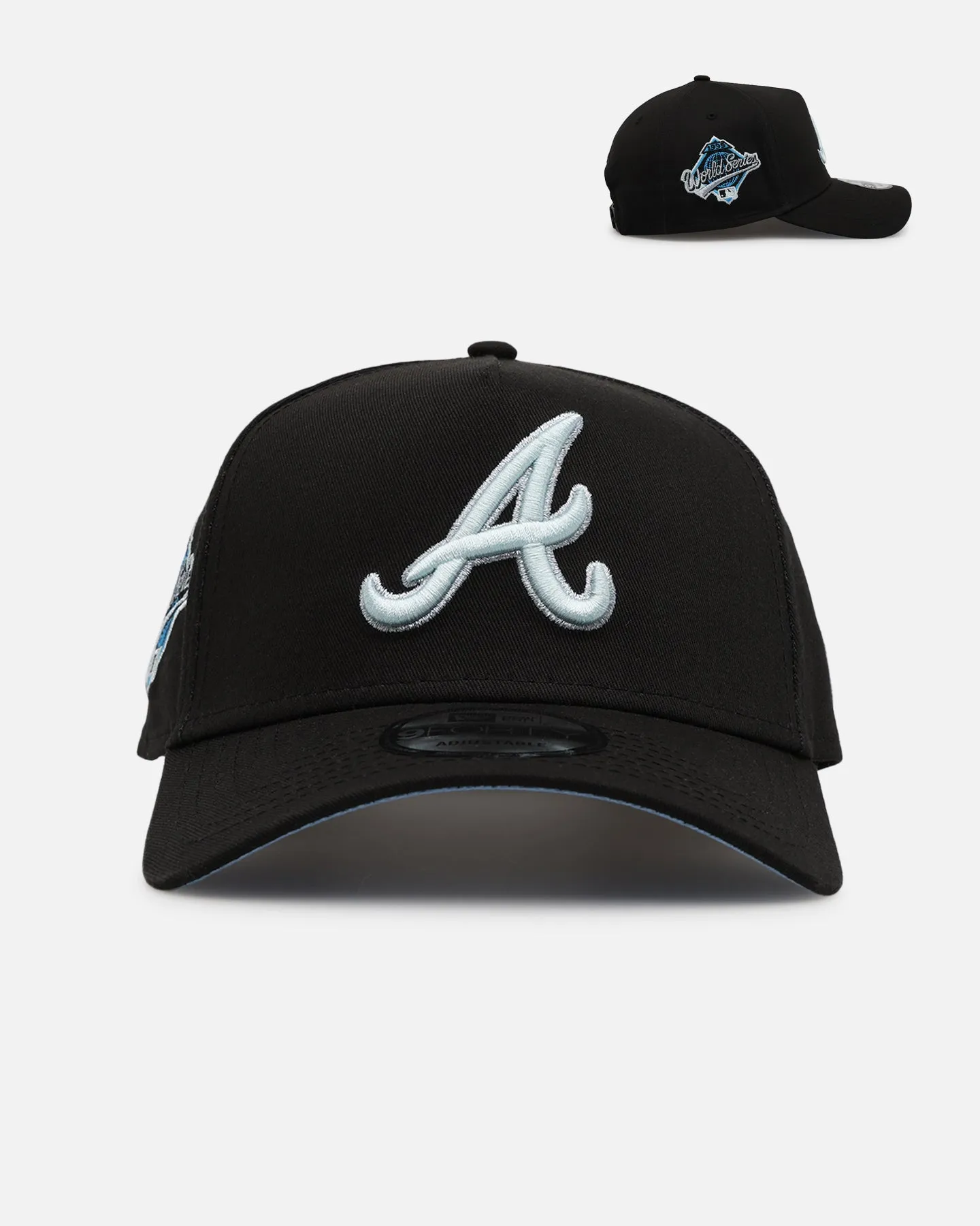 New Era Atlanta Braves 'Icy Blue' 9FORTY A-Frame Snapback Ice Blue sold by Culture Kings
