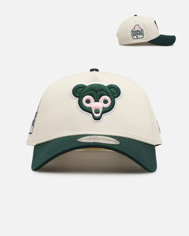 New Era Chicago Cubs 'Chrome Dark Green' 9FORTY A-Frame Snapback Chrome/Dark Green sold by Culture Kings