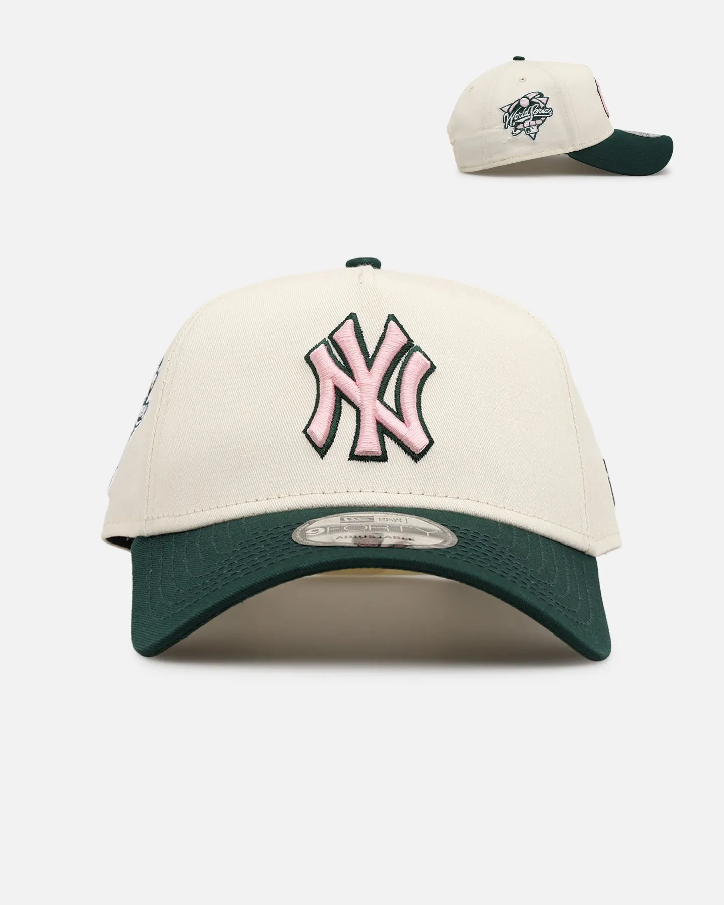 New Era New York Yankees 'Chrome Dark Green' 9FORTY A-Frame Snapback Chrome/Dark Green sold by Culture Kings