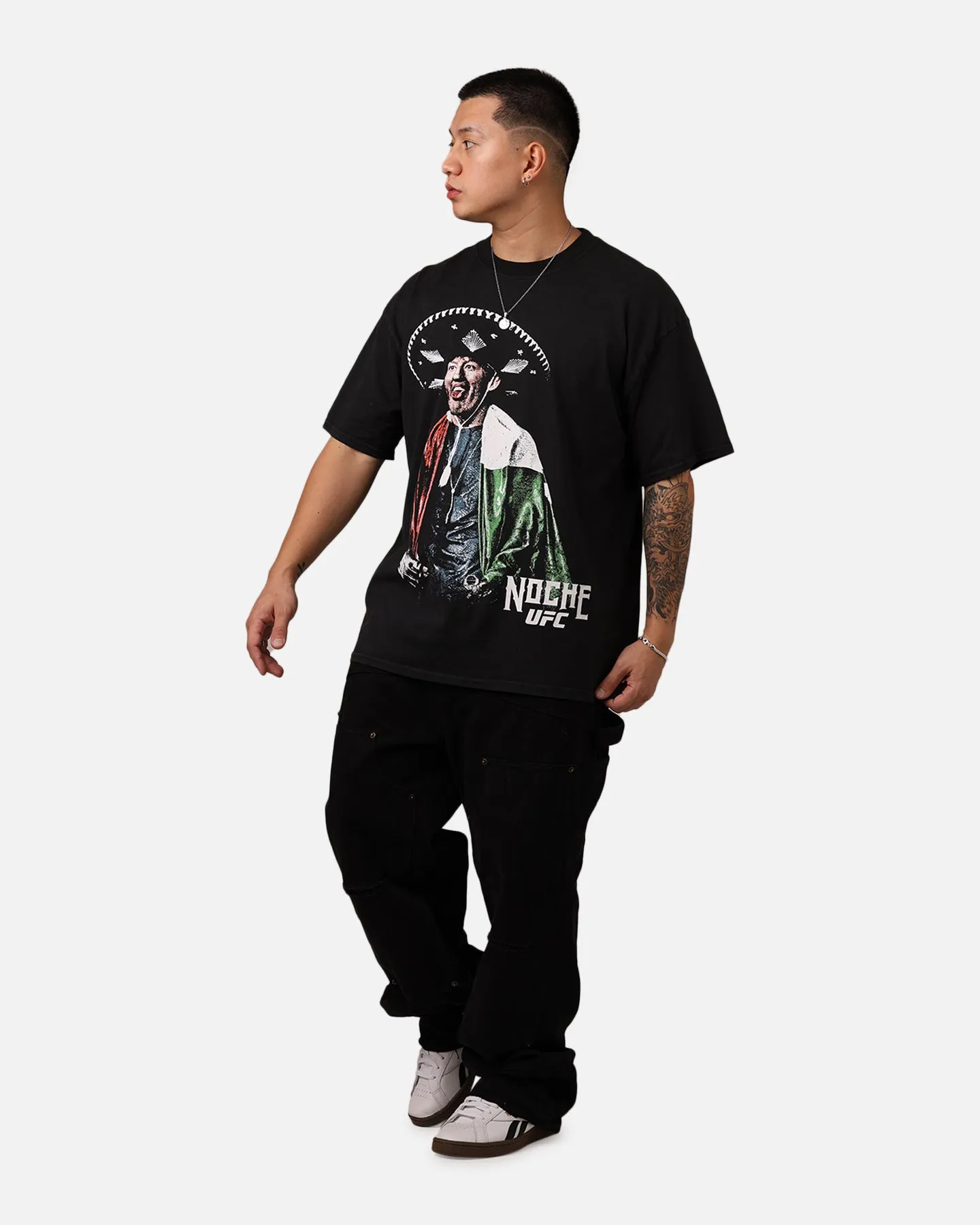 UFC By Culture Kings Raúl Rosas Jr. Noche T-Shirt Black Acidwash sold by Culture Kings product image thumbnail 3