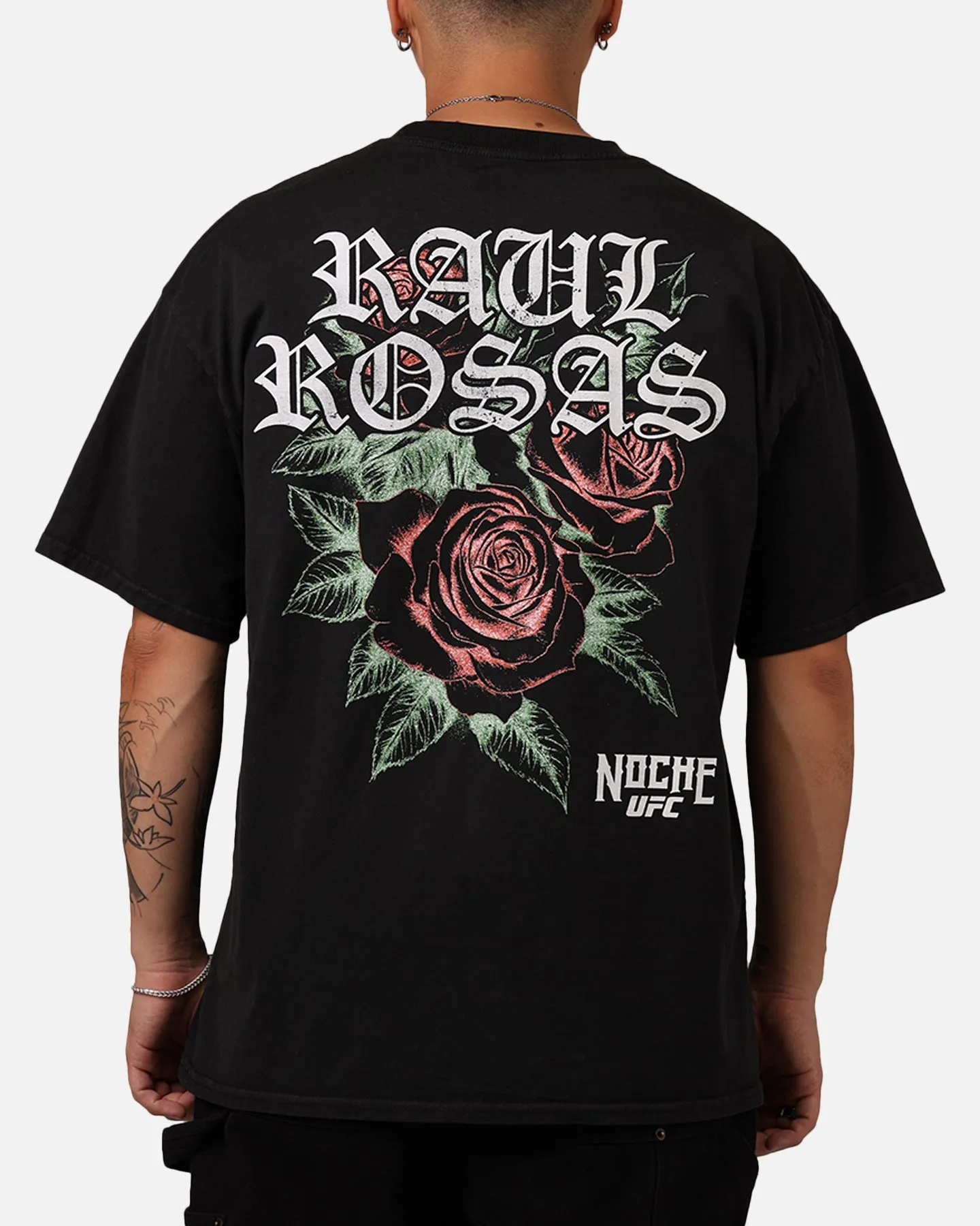 UFC By Culture Kings Raúl Rosas Jr. Noche T-Shirt Black Acidwash sold by Culture Kings product image thumbnail 2