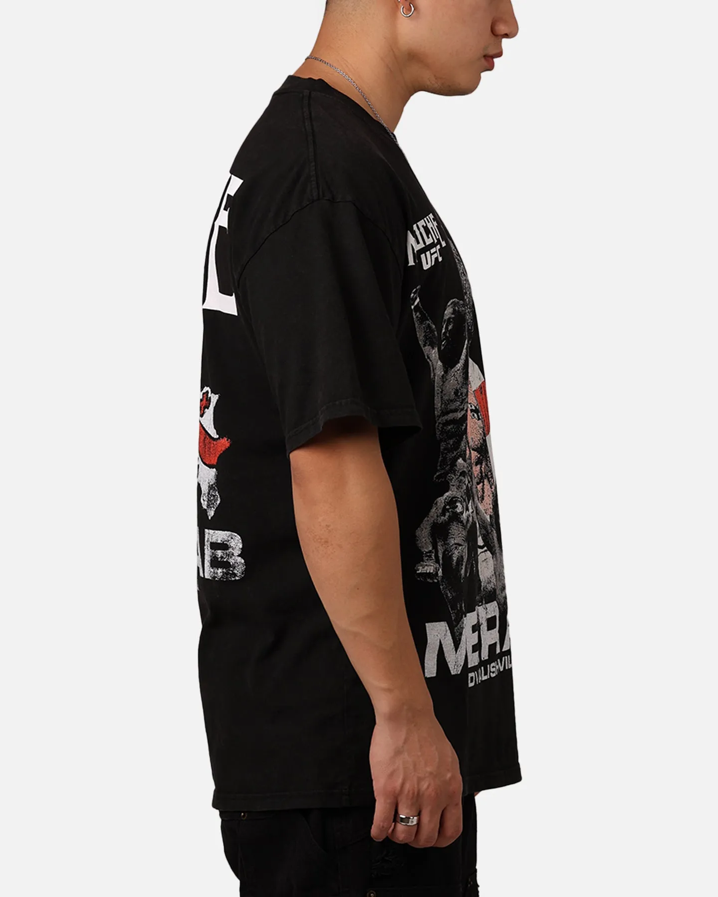 UFC By Culture Kings Merab Dvalishvili Noche T-Shirt Black Acidwash sold by Culture Kings product image thumbnail 4