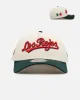 New Era Cincinnati Reds 'Mexican Independence Day' 9FORTY A-Frame Snapback Chrome/Dark Green sold by Culture Kings