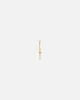 Saint Morta Dagger Earring Gold sold by Culture Kings