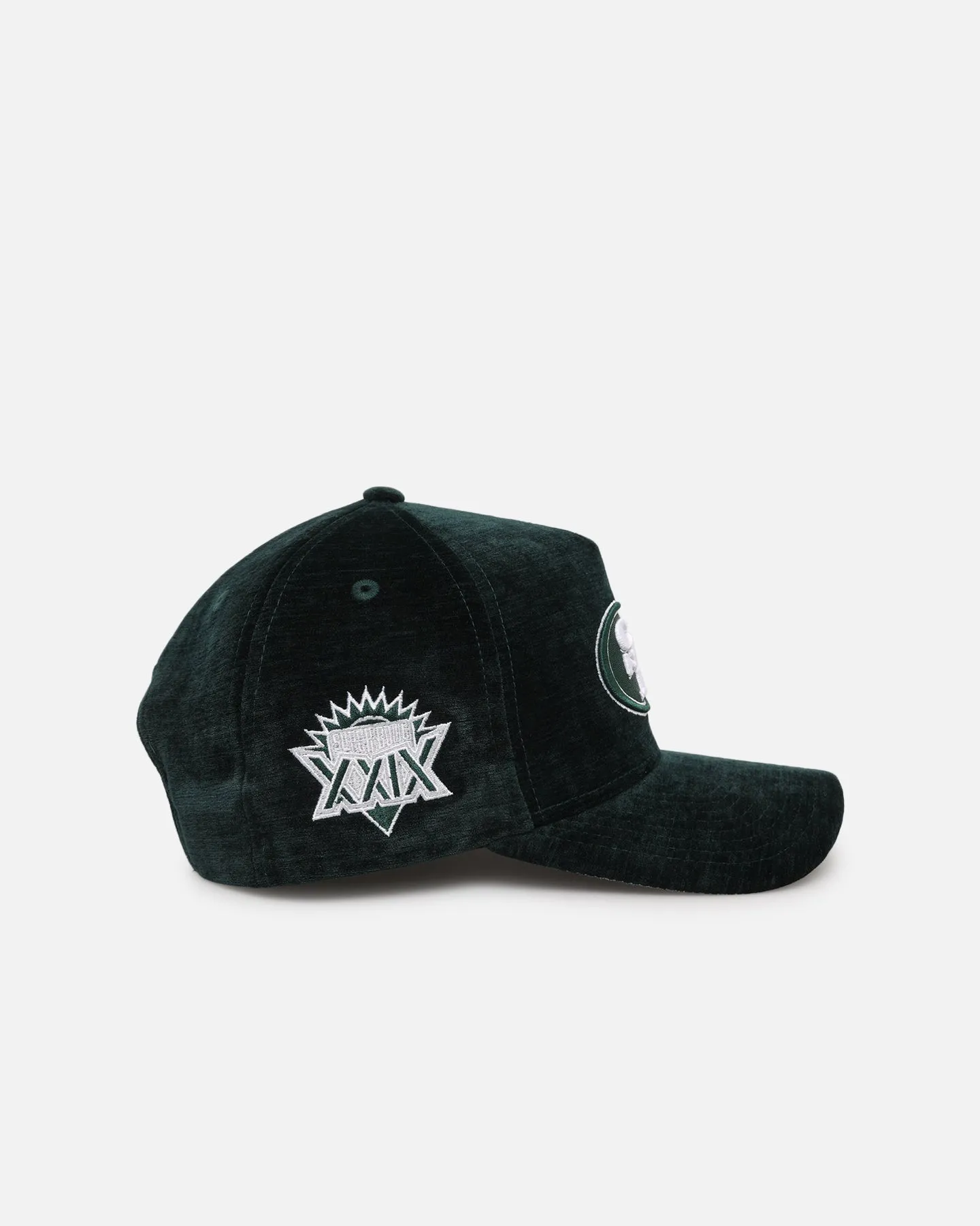 New Era San Francisco 49ers 'Plush Chenille' 9FORTY A-Frame Snapback Dark Green sold by Culture Kings product image thumbnail 3