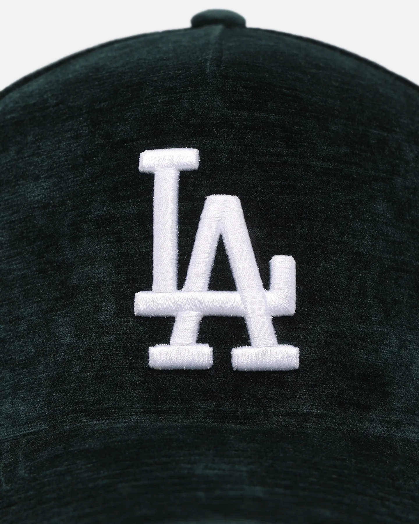 New Era Los Angeles Dodgers 'Plush Chenille' 9FORTY A-Frame Snapback Dark Green sold by Culture Kings product image thumbnail 5
