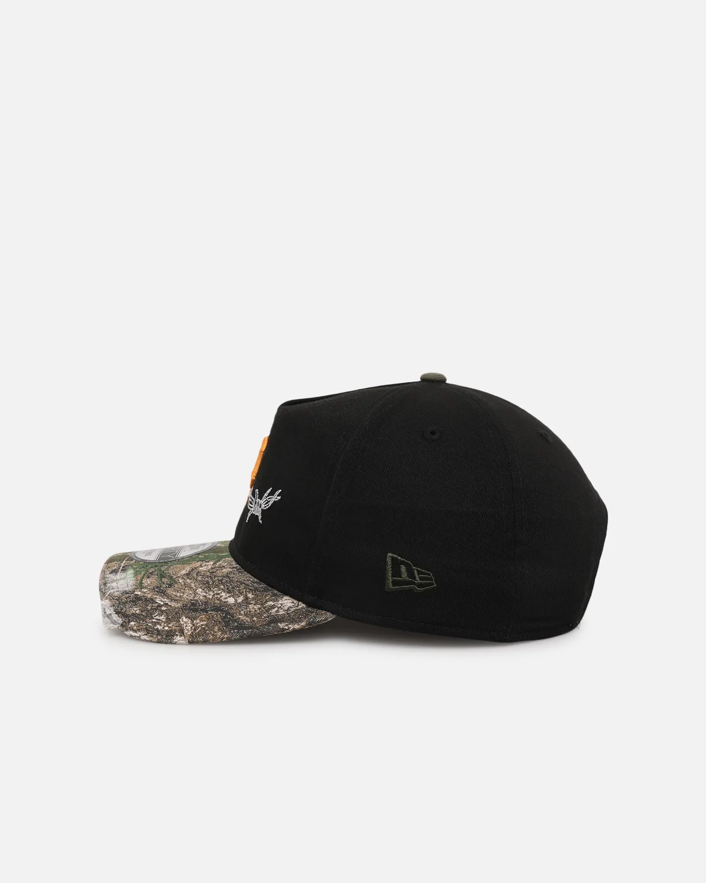 New Era Pittsburgh Pirates 'Realtree Grit 2.0' 9FORTY A-Frame Snapback Black/Green/Orange sold by Culture Kings product image thumbnail 4