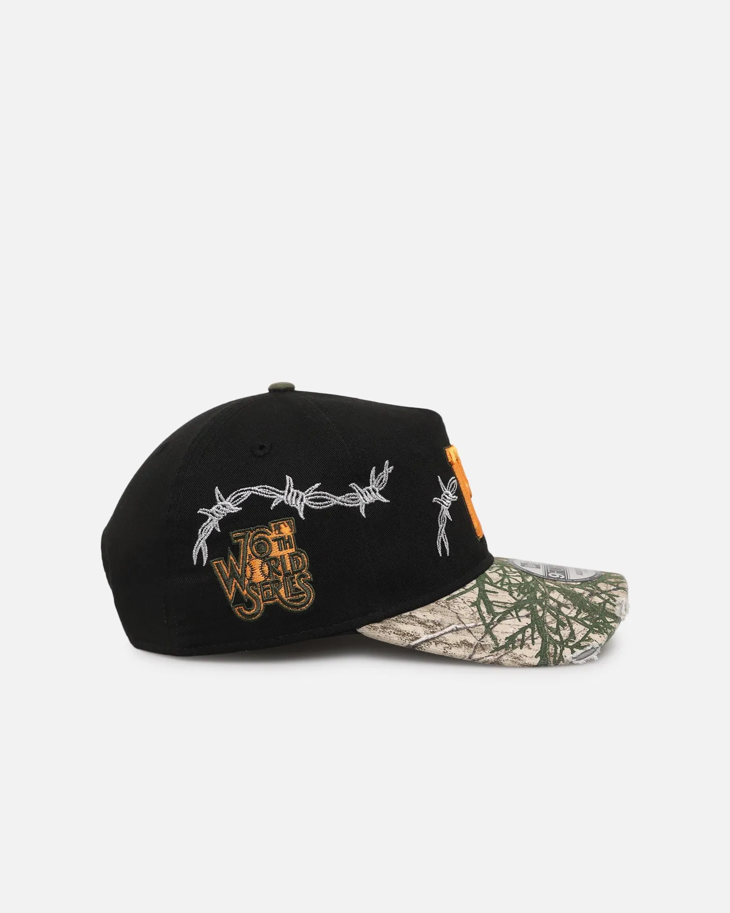 New Era Pittsburgh Pirates 'Realtree Grit 2.0' 9FORTY A-Frame Snapback Black/Green/Orange sold by Culture Kings product image thumbnail 3