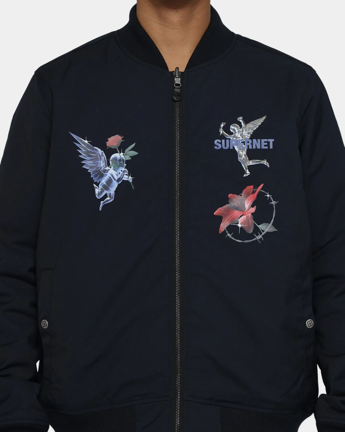 Ksubi NFT Bomber Jacket Blue sold by Culture Kings product image thumbnail 4