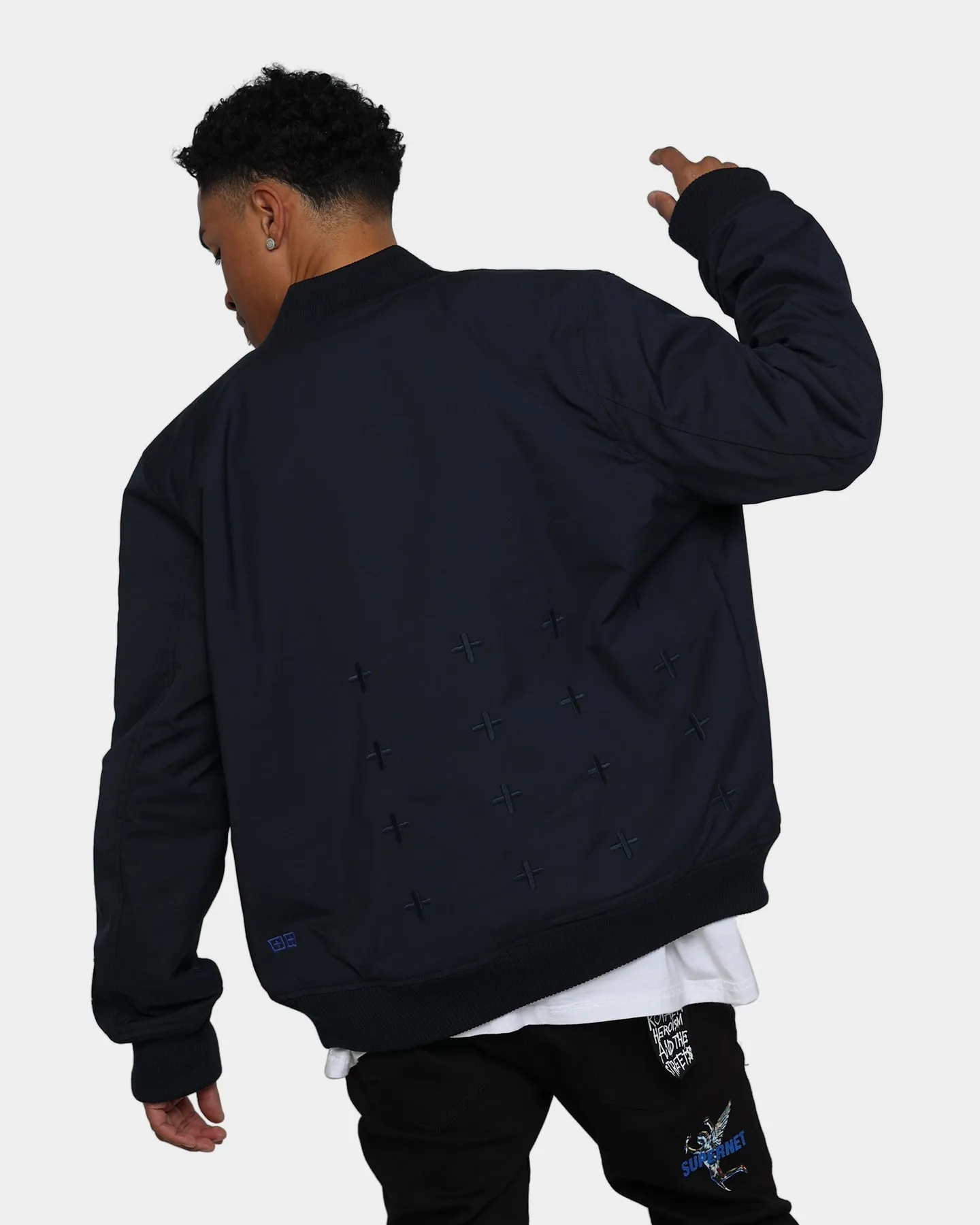 Ksubi NFT Bomber Jacket Blue sold by Culture Kings product image thumbnail 2