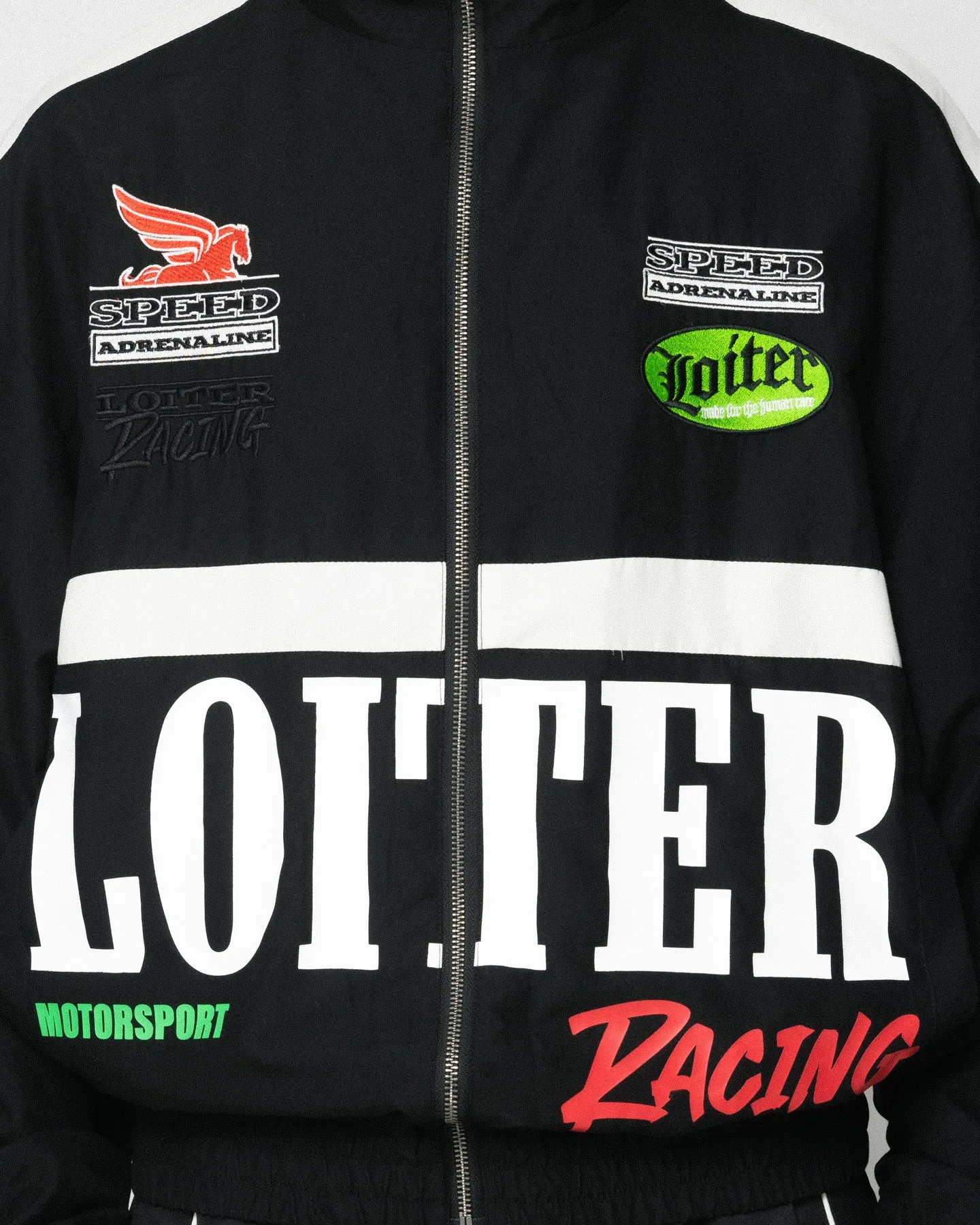 Loiter Speedway Windbreaker Jacket Black sold by Culture Kings product image thumbnail 5