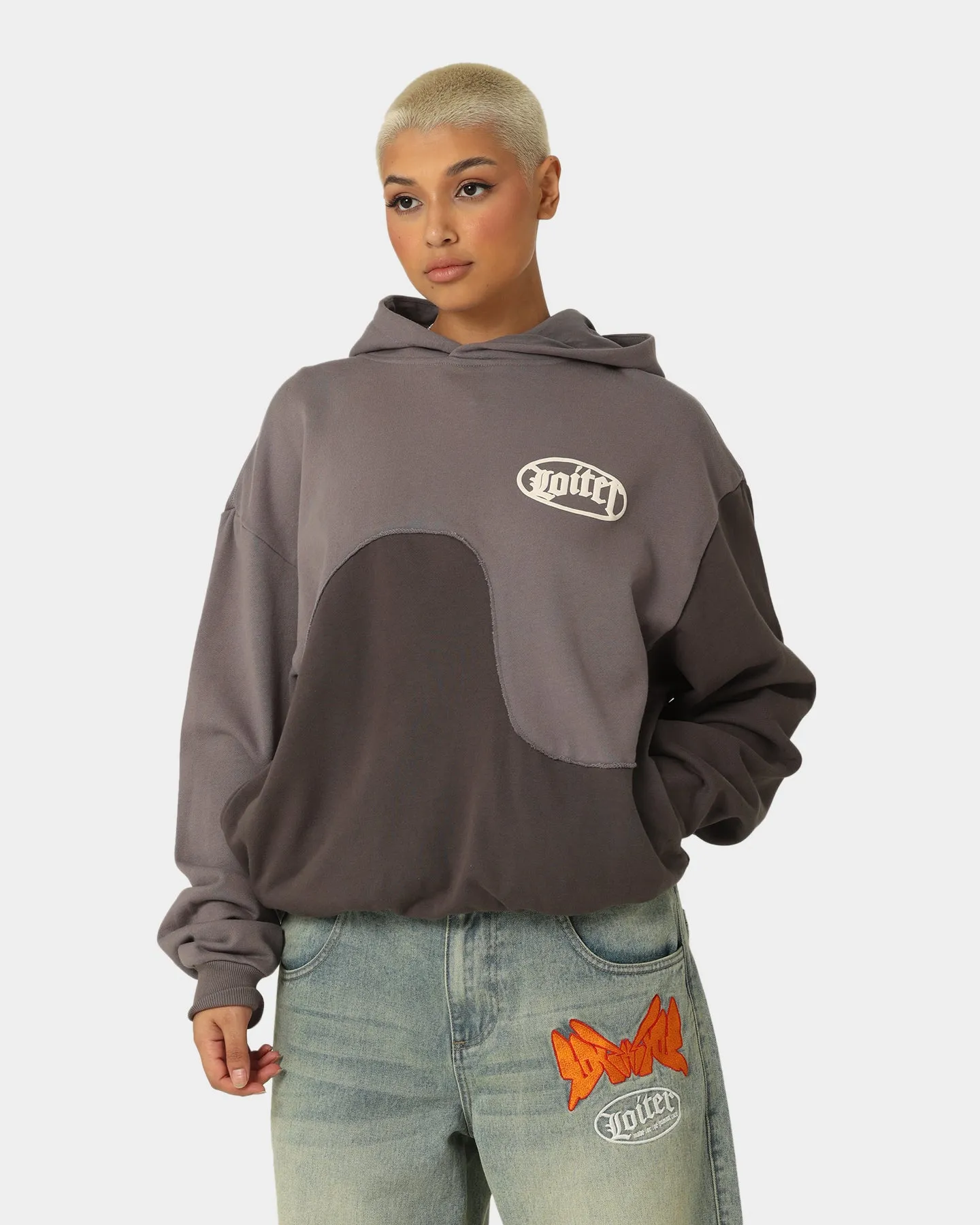Loiter Palette Hoodie Grey sold by Culture Kings