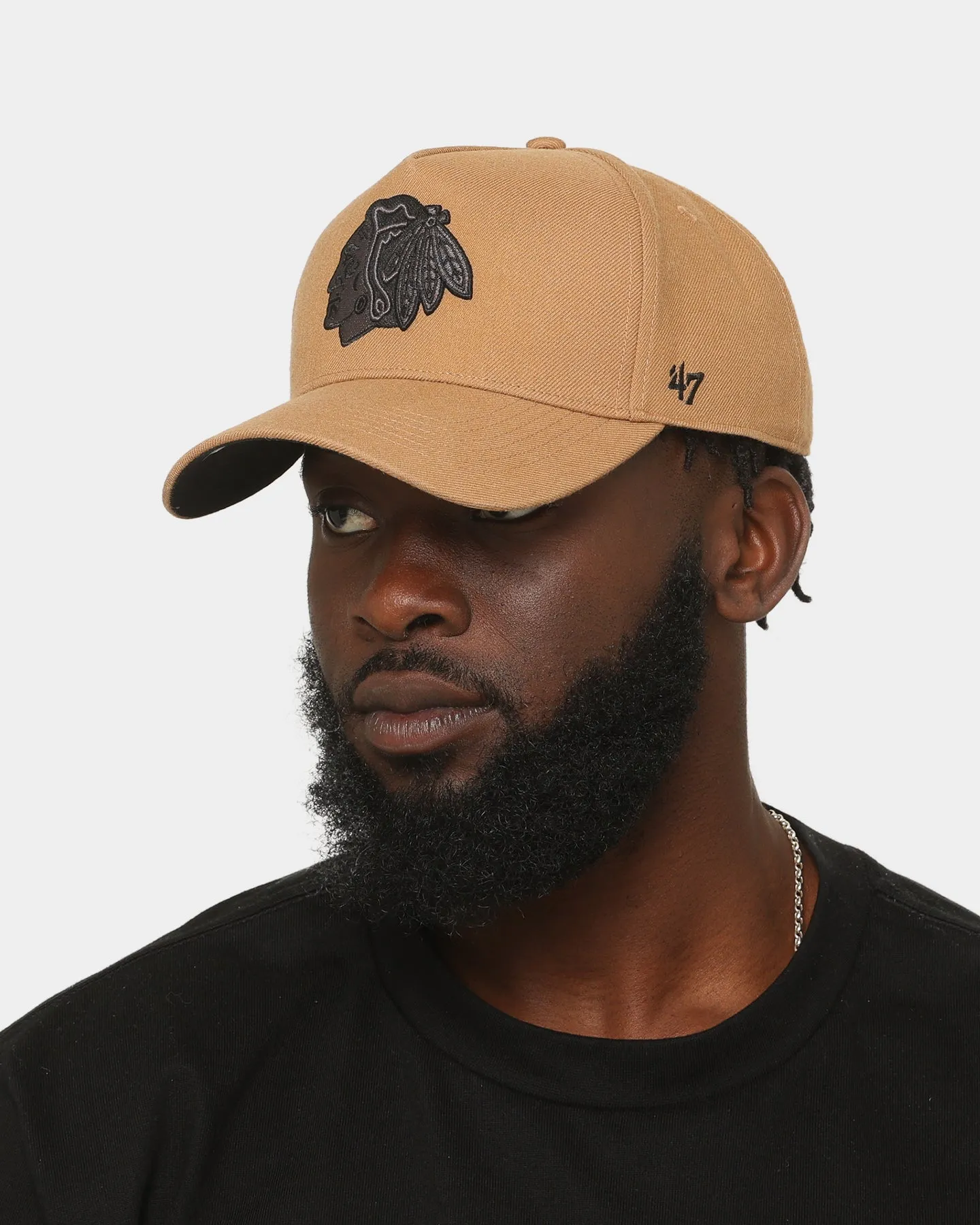 47 Brand Chicago Blackhawks Replica '47 MVP DT Snapback Camel sold by Culture Kings product image thumbnail 2