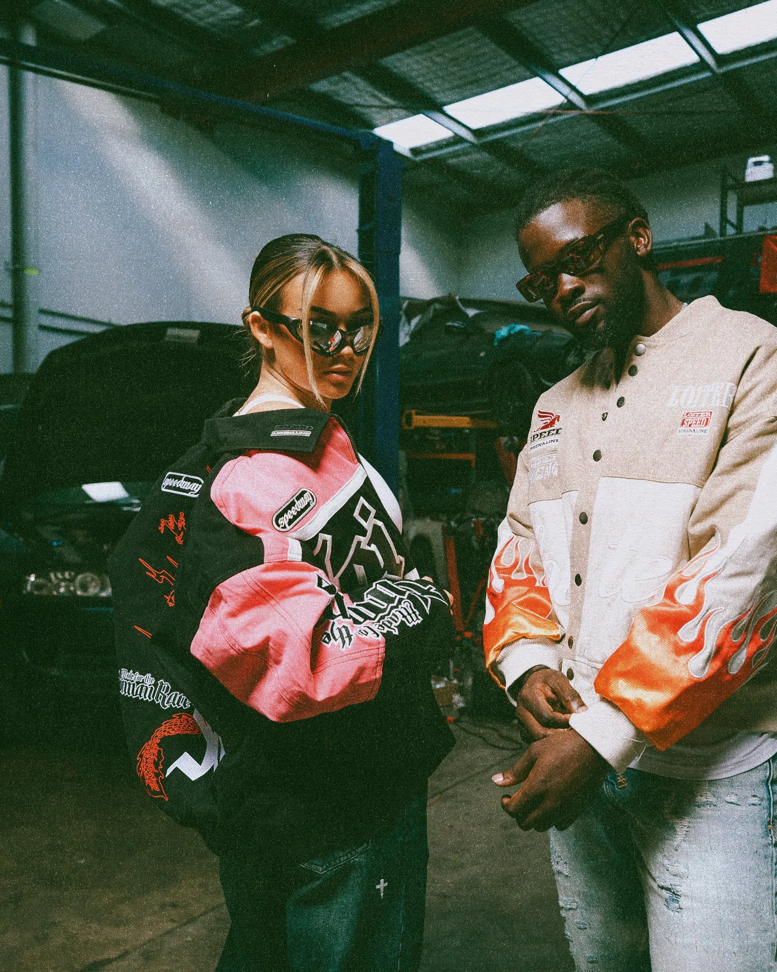 Loiter Drift Circuit Jacket Pink/Black sold by Culture Kings product image thumbnail 2