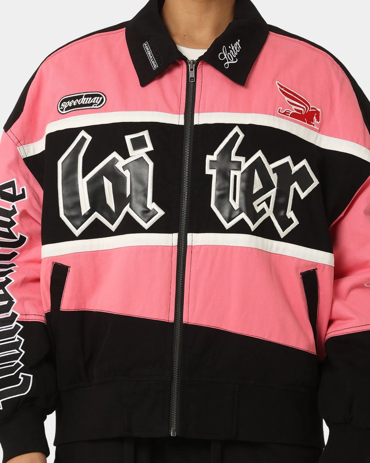 Loiter Drift Circuit Jacket Pink/Black sold by Culture Kings product image thumbnail 5