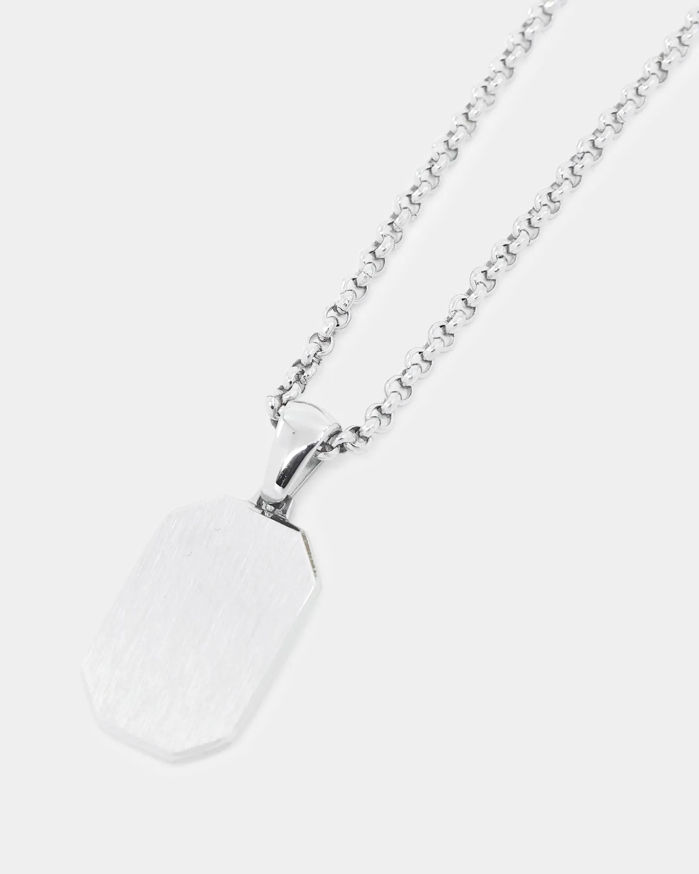 NXS Tag Chain White Gold sold by Culture Kings product image thumbnail 5
