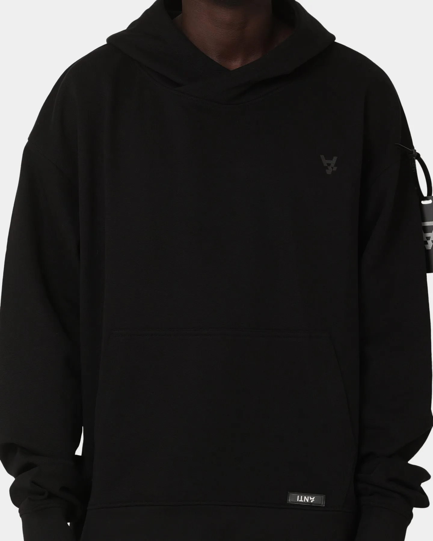The Anti Order Boxy Drop Shoulder Hoodie Black sold by Culture Kings product image thumbnail 3
