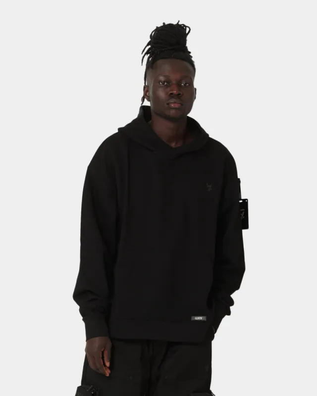 The Anti Order Boxy Drop Shoulder Hoodie Black sold by Culture Kings