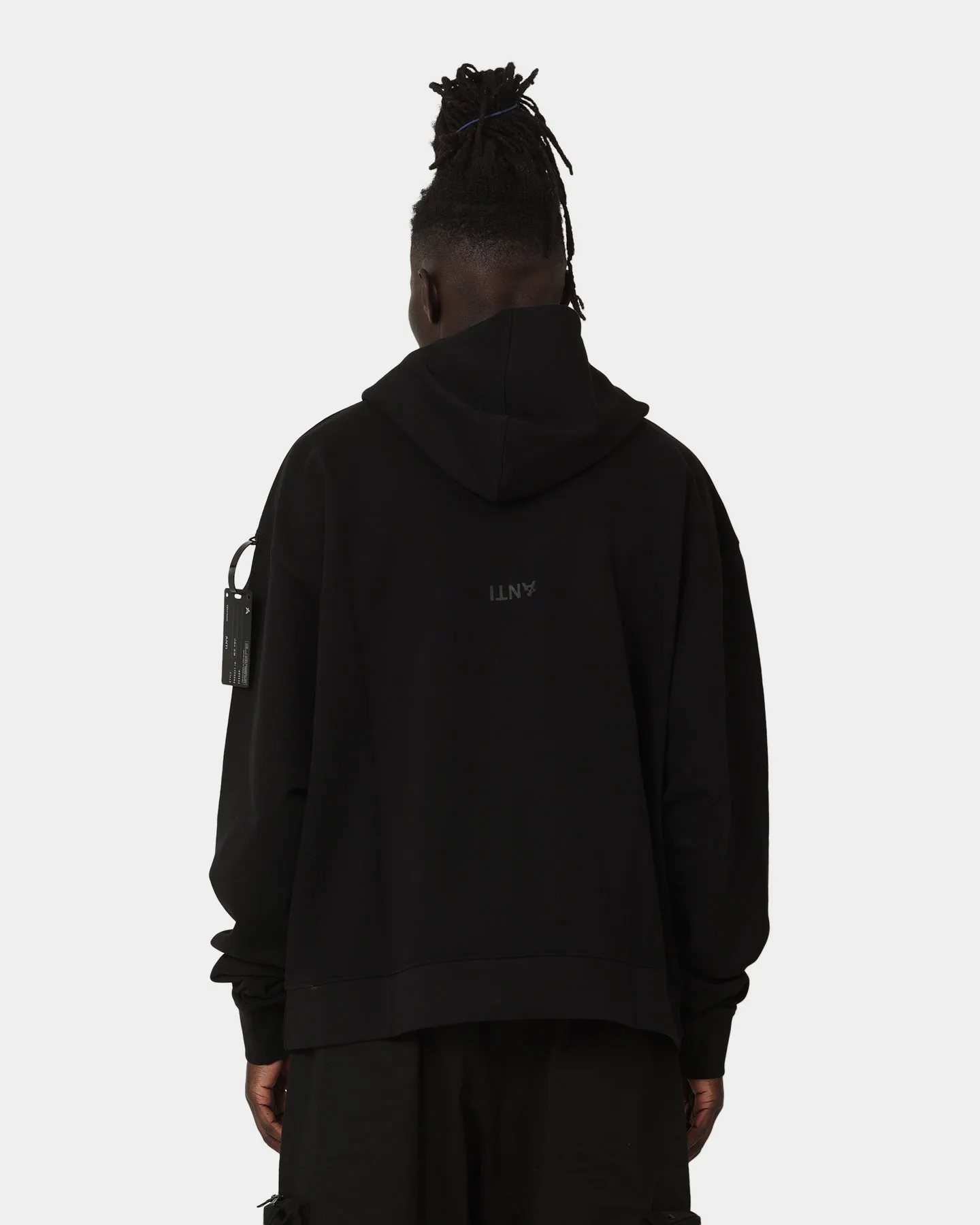 The Anti Order Boxy Drop Shoulder Hoodie Black sold by Culture Kings product image thumbnail 4