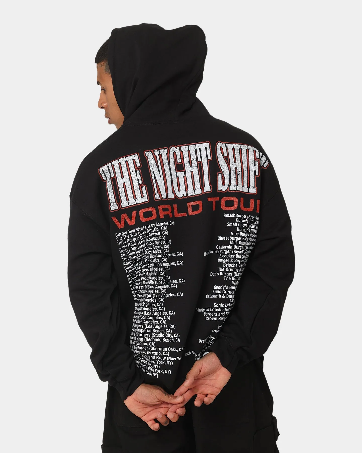 The Night Shift World Tour Hoodie Black sold by Culture Kings product image thumbnail 2