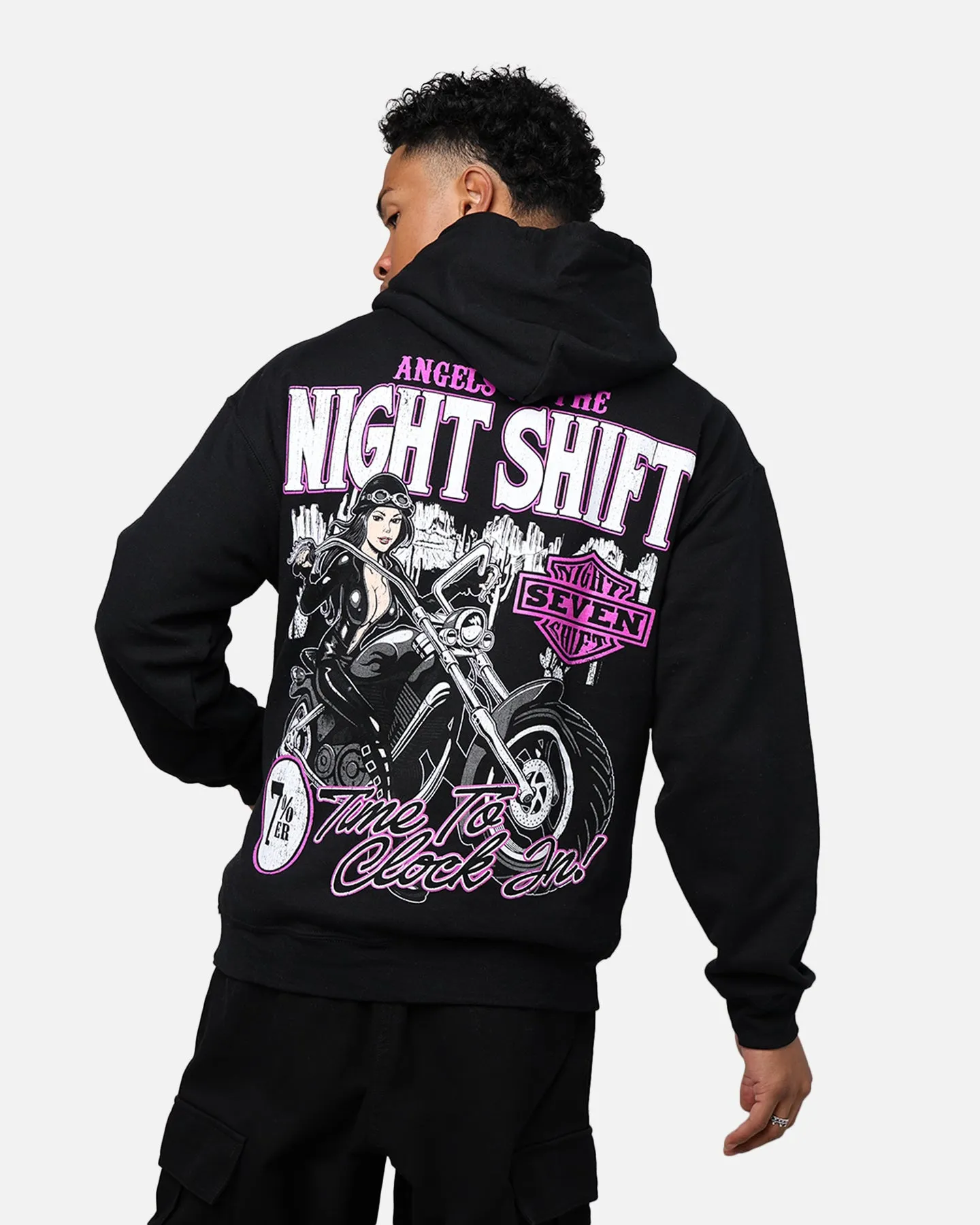 The Night Shift Angels Hoodie Black sold by Culture Kings product image thumbnail 2