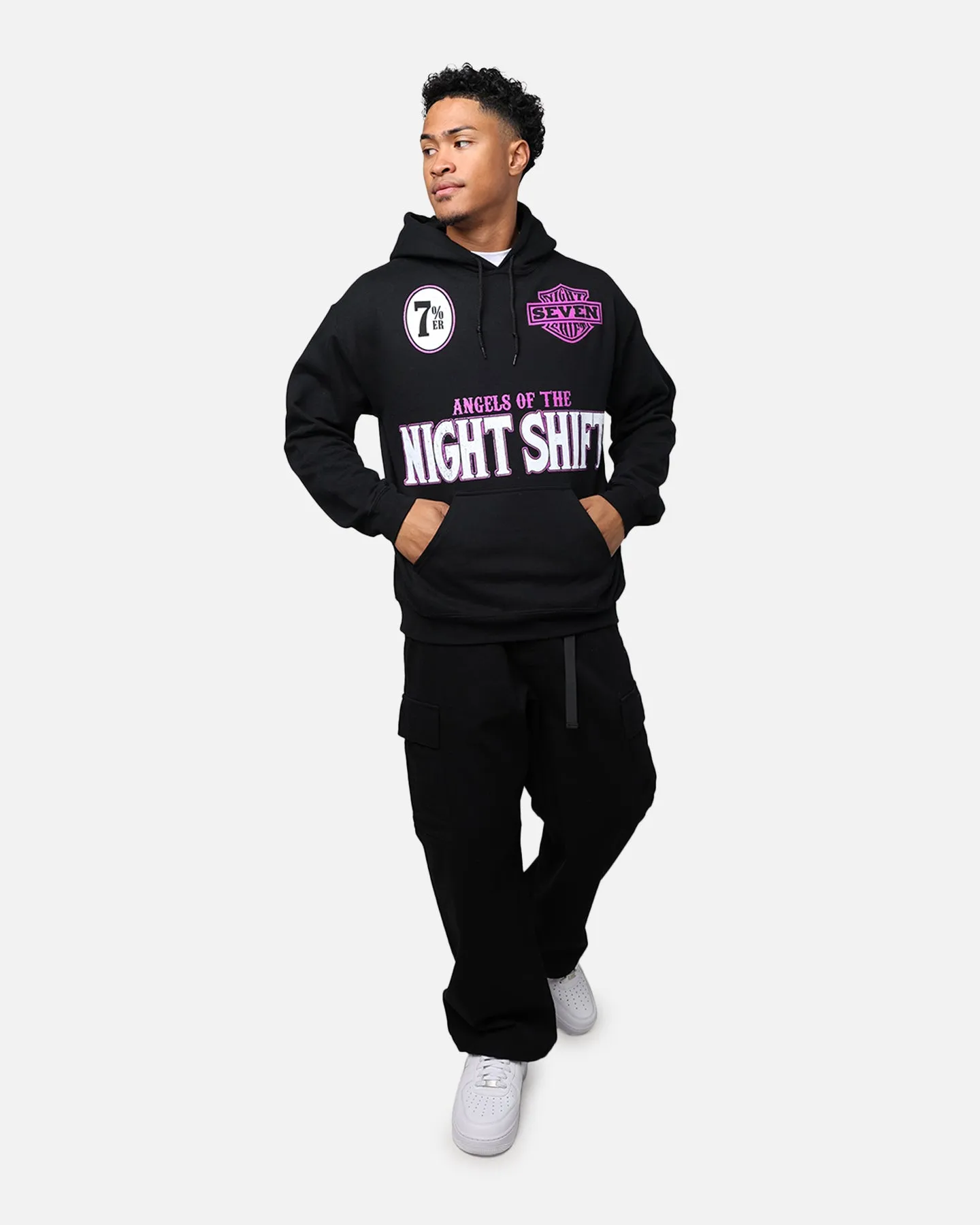 The Night Shift Angels Hoodie Black sold by Culture Kings product image thumbnail 4