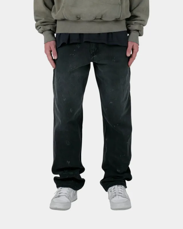 MNML Vintage Work Pants Black sold by Culture Kings