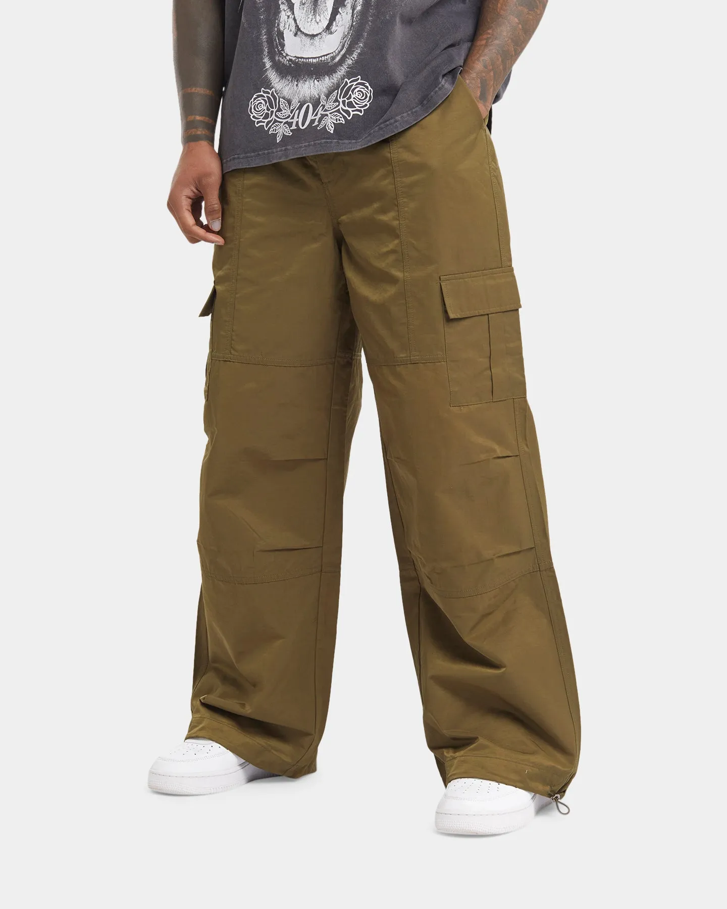 XXIII Parachute Pants Khaki sold by Culture Kings