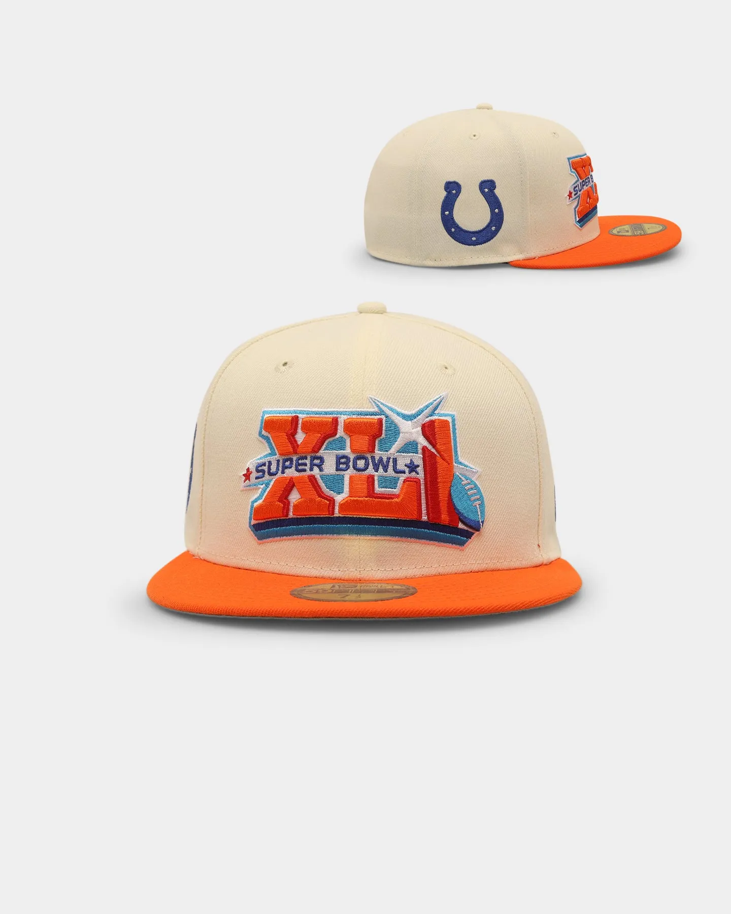 New Era Indiana Colts '2007 Super Bowl' 59FIFTY Fitted Chrome White sold by Culture Kings product image thumbnail 2
