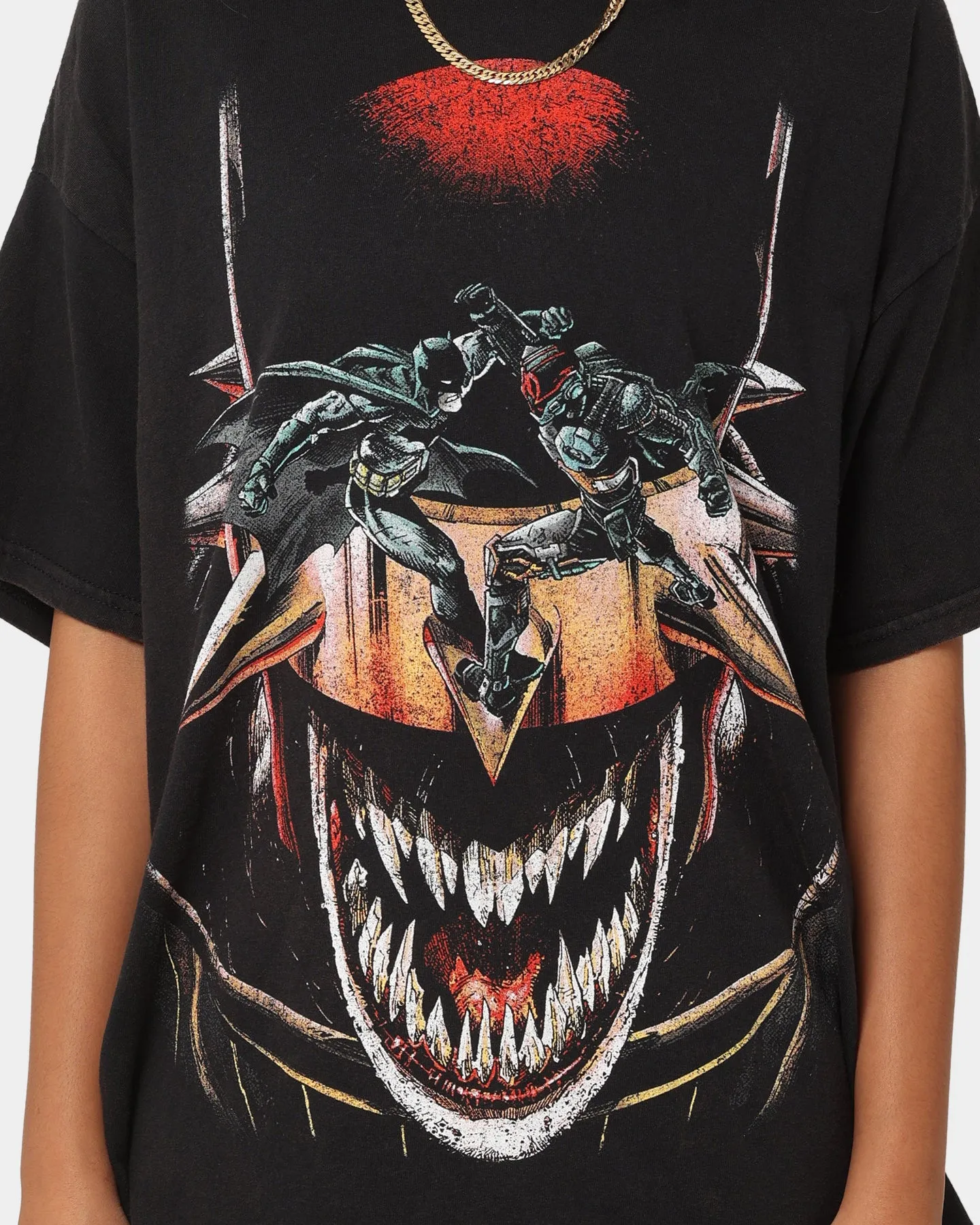 Goat Crew X DC Batman Who Laughs Vintage T-Shirt Black Wash sold by Culture Kings product image thumbnail 4