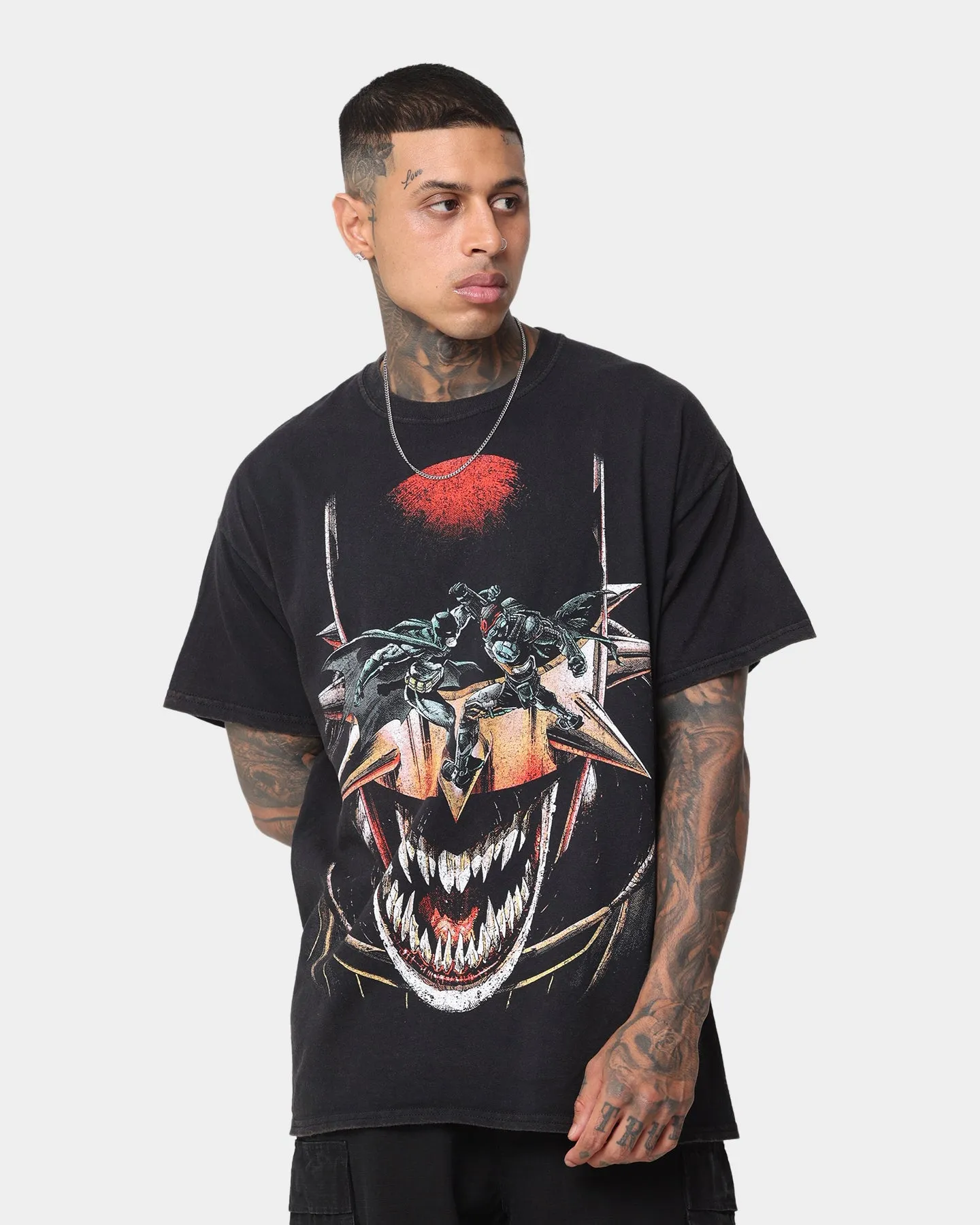 Goat Crew X DC Batman Who Laughs Vintage T-Shirt Black Wash sold by Culture Kings