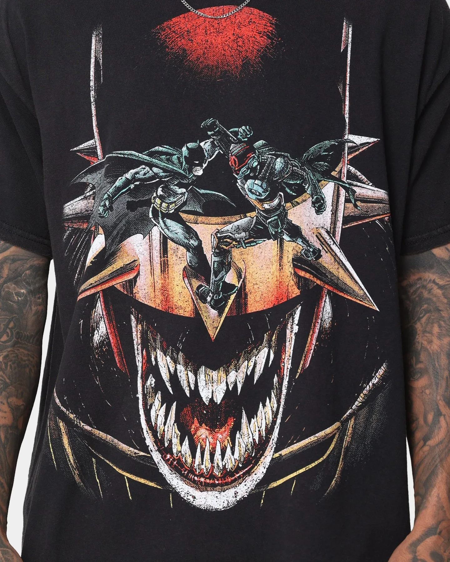 Goat Crew X DC Batman Who Laughs Vintage T-Shirt Black Wash sold by Culture Kings product image thumbnail 4