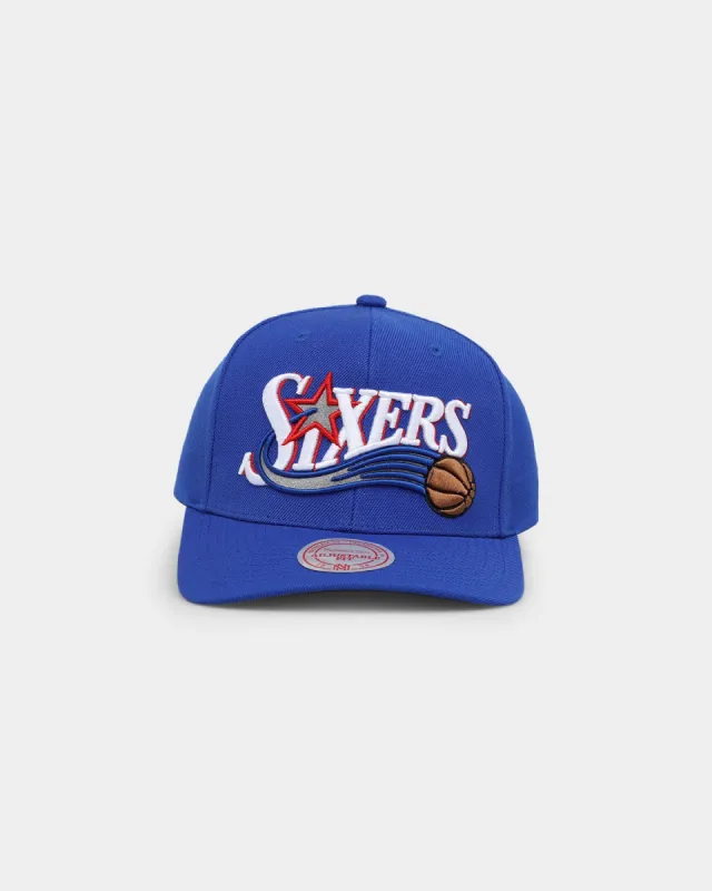 Mitchell & Ness Philadelphia 76ers 'Wool Blend' Snapback Royal sold by Culture Kings