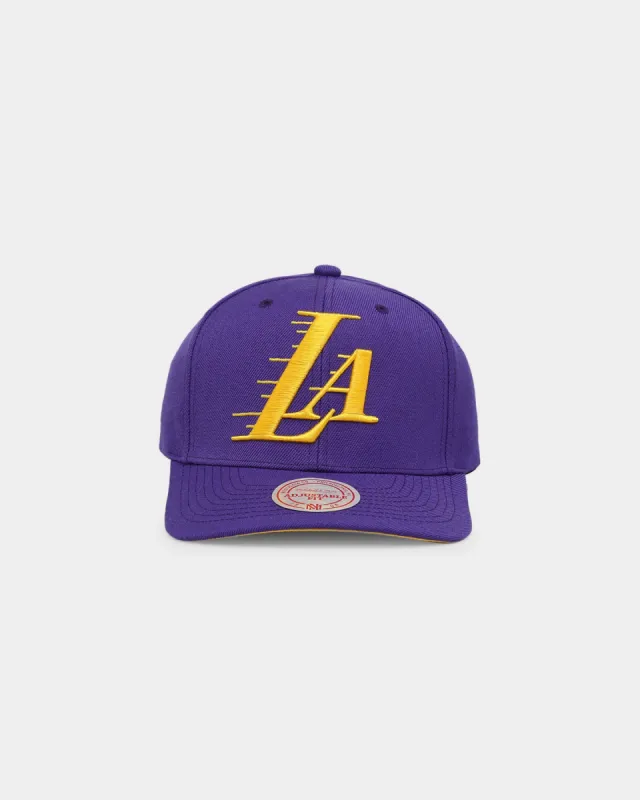 Mitchell & Ness Los Angeles Lakers 'Wool Blend' Snapback Purple sold by Culture Kings