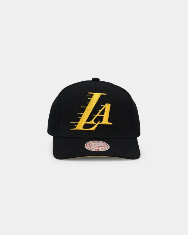 Mitchell & Ness Los Angeles Lakers 'Wool Blend' Snapback Black sold by Culture Kings