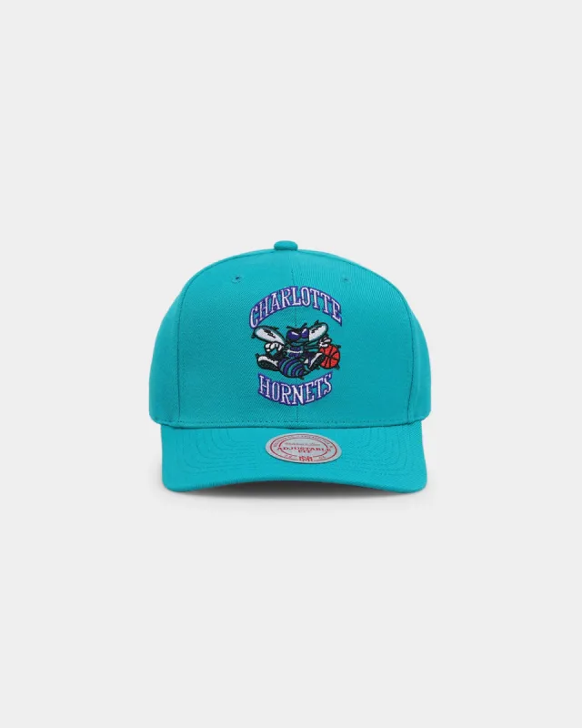 Mitchell & Ness Charlotte Hornets 'Wool Blend' Snapback Teal sold by Culture Kings