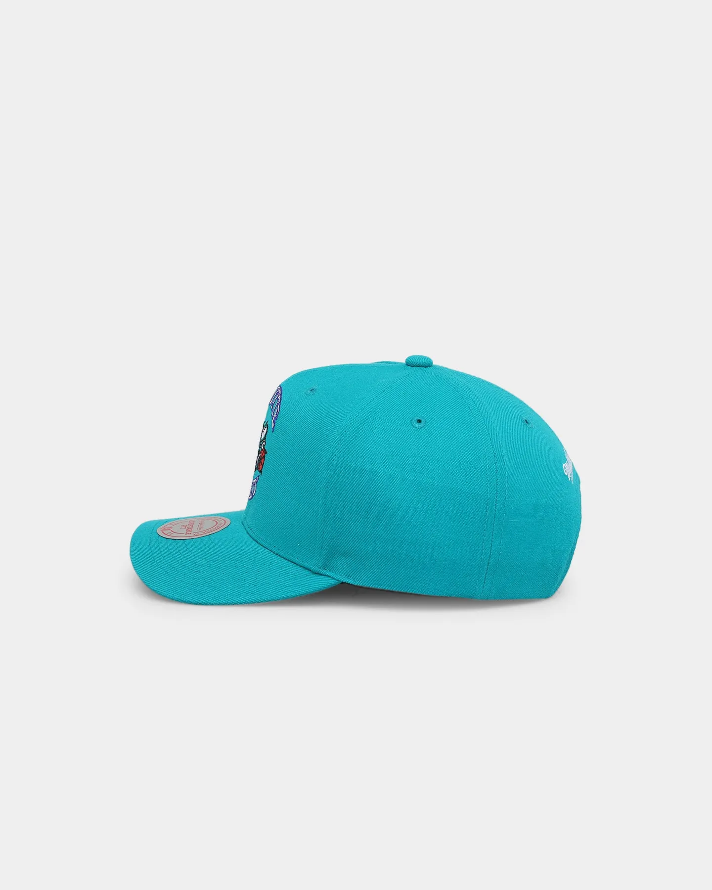 Mitchell & Ness Charlotte Hornets 'Wool Blend' Snapback Teal sold by Culture Kings product image thumbnail 4