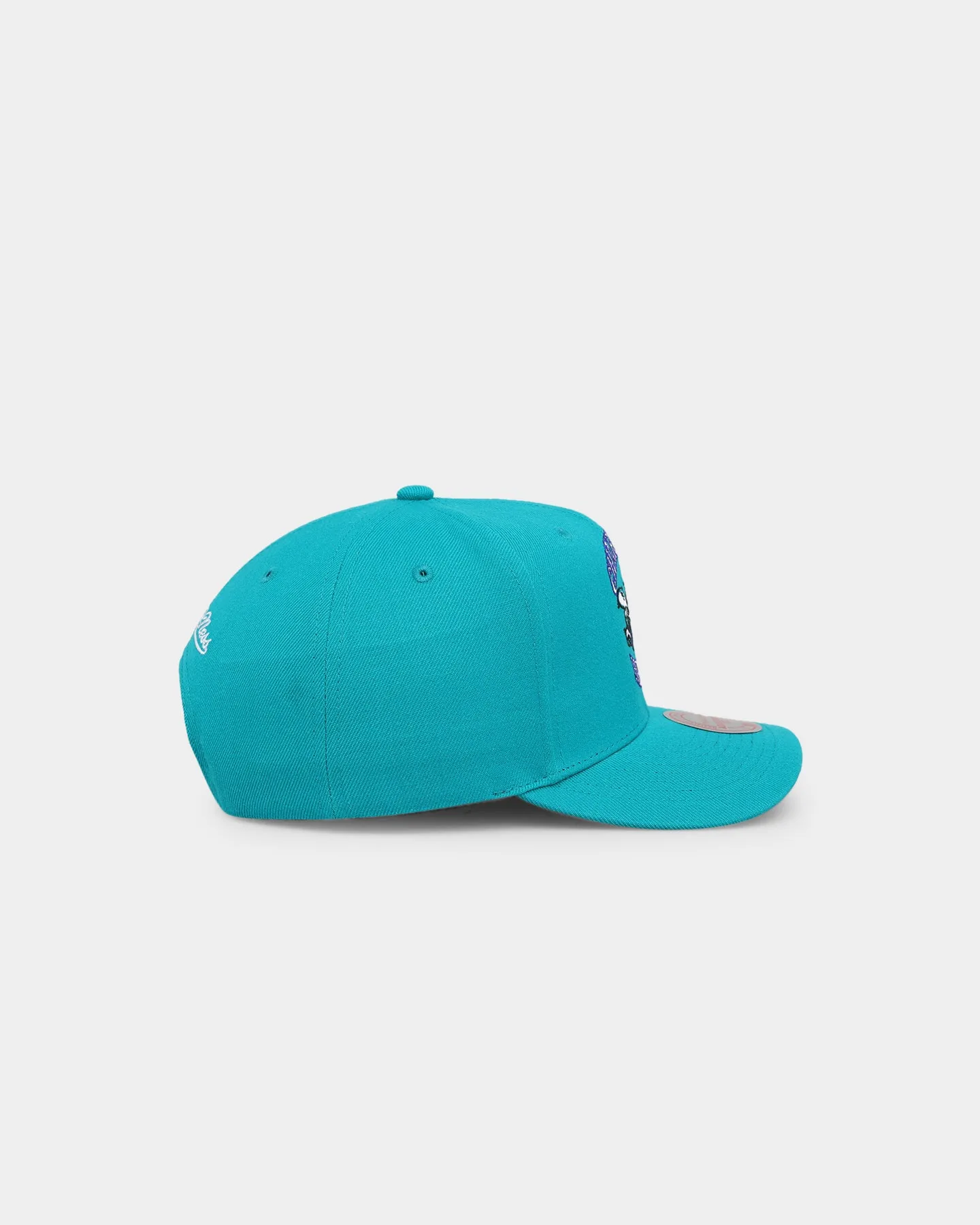 Mitchell & Ness Charlotte Hornets 'Wool Blend' Snapback Teal sold by Culture Kings product image thumbnail 3
